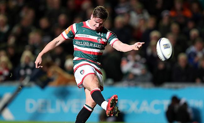 Freddie Burns kicked three penalties and a conversion in Leicester's win at Bristol