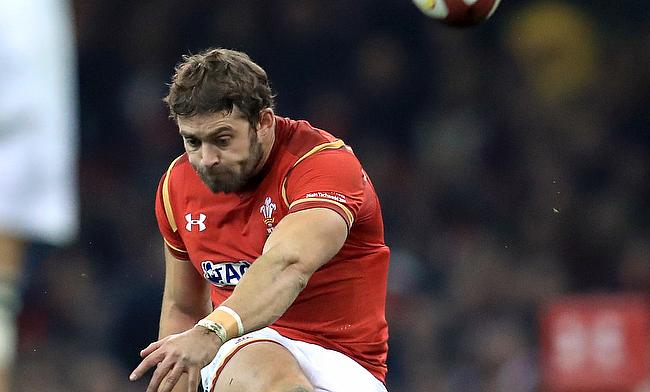 Wales' Leigh Halfpenny made five kicks out of five and scored a try against Scarlets