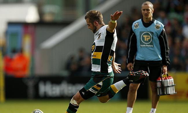 Northampton's Stephen Myler helped them to victory at Gloucester.