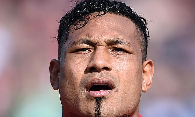 Sonatane Takulua, pictured playing for Tonga, scored two penalties and a conversion for Newcastle