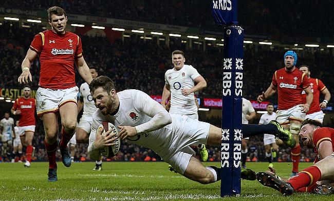 Elliot Daly touched down for a crucial late England try in Cardiff
