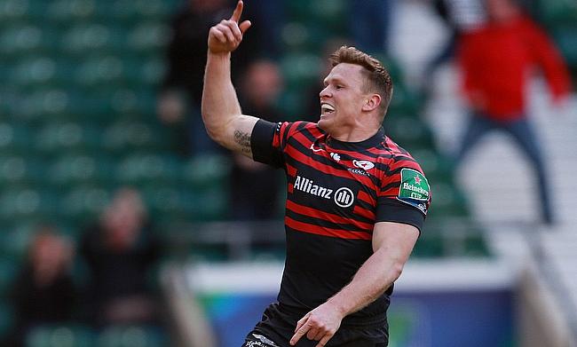 Chris Ashton was one of the try-scorers for Saracens