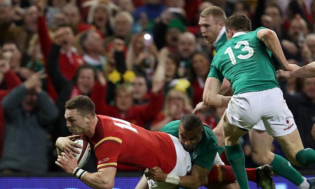 George North bagged a brace of tries