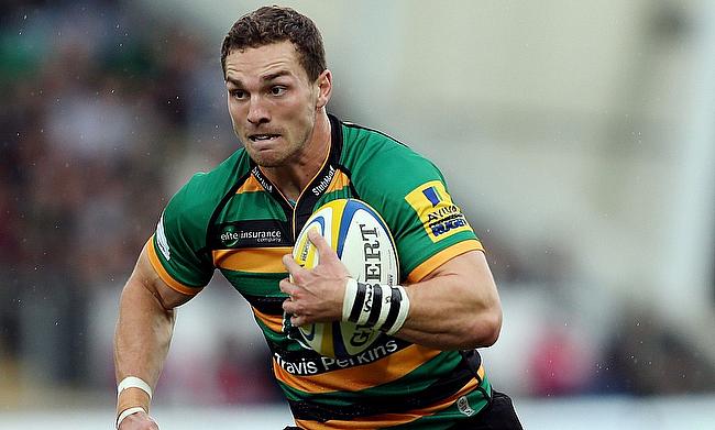 George North scored a try for Northampton Saints