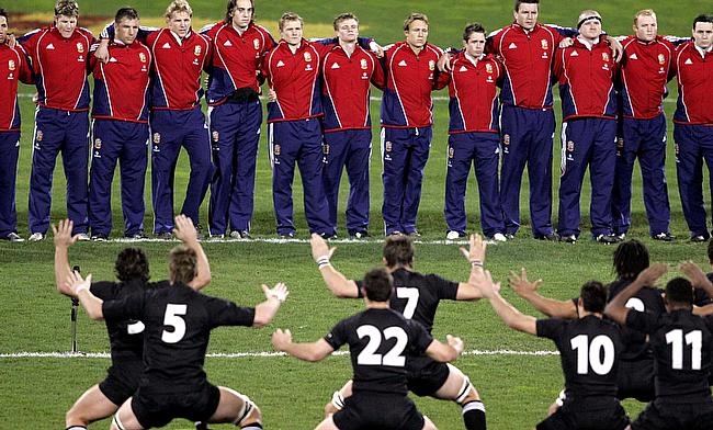 The haka is a traditional war cry, war dance or challenge from the Maori people of New Zealand