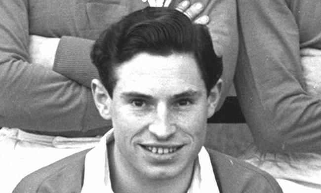 Cliff Morgan was among the Lions' try-scorers in the 1955 series opener