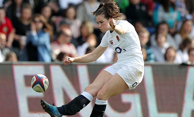 England's Emily Scarratt has enlisted a kicking coach