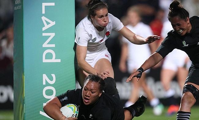Toka Natua scored a hat-trick of tries for New Zealand against England in the Women's World Cup final