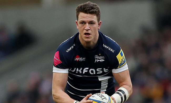Sam James' brace of tries was in vain for Sale