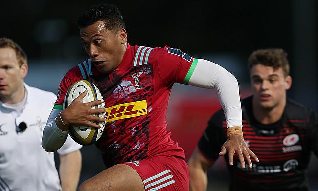 Harlequins' Alofa Alofa scored a try in the Anglo-Welsh Cup win over Worcester