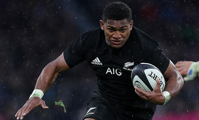 Waisake Naholo scored two first half tries for New Zealand