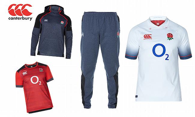 Canterbury Official Mens England Rugby Vaposhield Tech Drill Top White