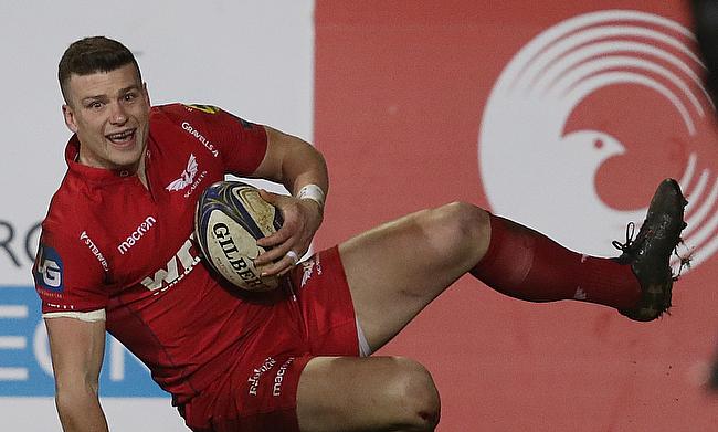Scott Williams was among the try-scorers for Scarlets