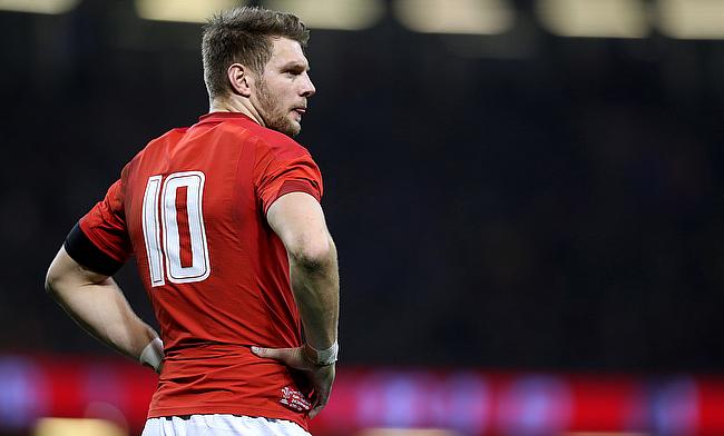 Wales' Dan Biggar suffered a shoulder injury in action for his club Ospreys