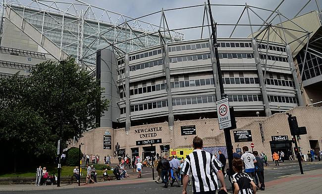 Around 25,000 tickets has been sold at St James' Park that hosts Newcastle Falcons and Northampton Saints on Saturday