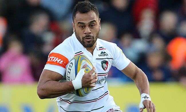 Telusa Veainu was one of the try-scorer for Leicester Tigers