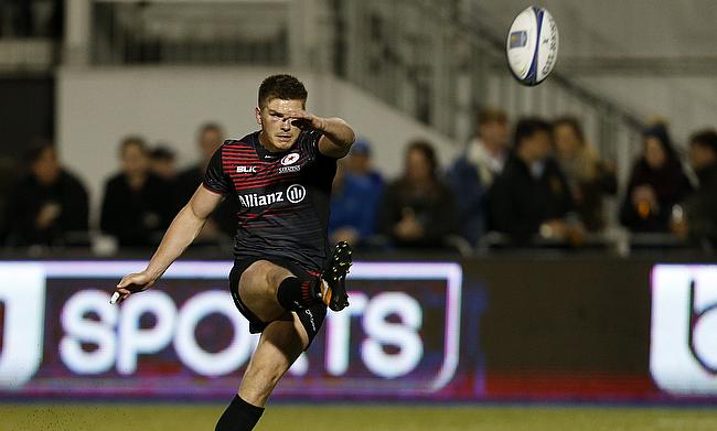 Owen Farrell contributed with 16 points for Saracens