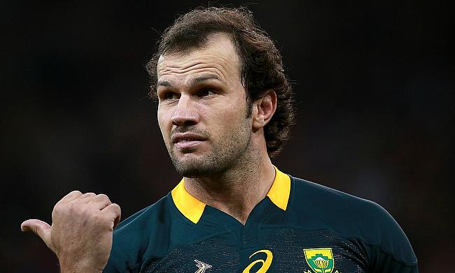 Bismarck du Plessis joined South Africa squad midweek