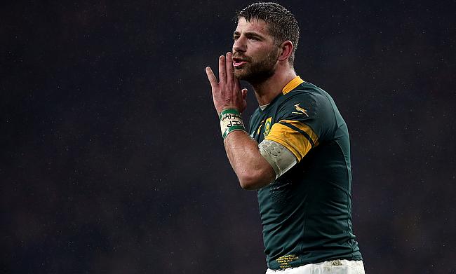 Willie le Roux scored a try for South Africa