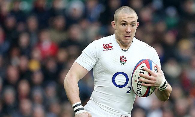 Mike Brown scored the opening try for England
