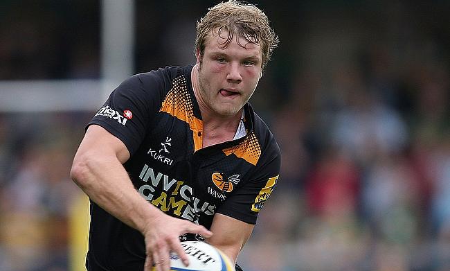 Joe Launchbury scored the opening try for Wasps
