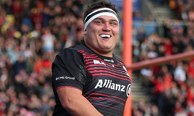 Jamie George was one of the try-scorer for Saracens