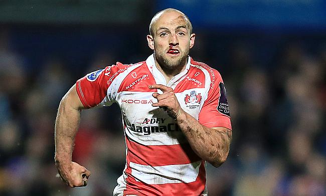 Charlie Sharples scored a double for Gloucester