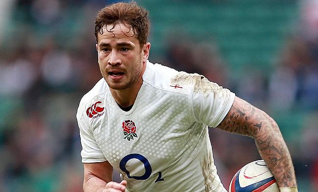 Danny Cipriani was red-carded during the game against Munster