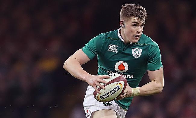 Garry Ringrose played 73 minutes during the game against England