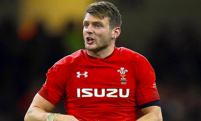 Dan Biggar had a knee injury while playing for his club Northampton