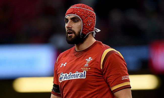 Cory Hill scored the opening try for Wales