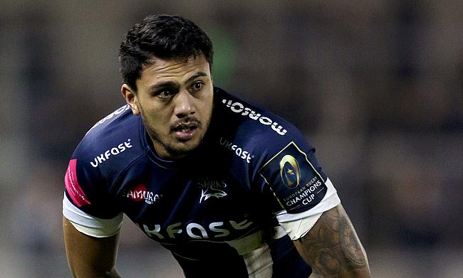 Denny Solomona scored another try for Sale Sharks