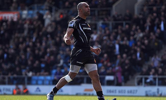 Olly Woodburn scored a try for Exeter Chiefs