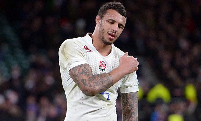 Courtney Lawes suffered the injury during the game against Wales in Cardiff