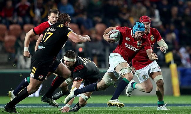 Justin Tipuric in action for the British & Irish Lions