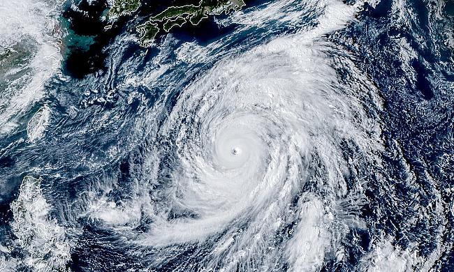 Typhoon Hagibis slams into Japan after landslides
