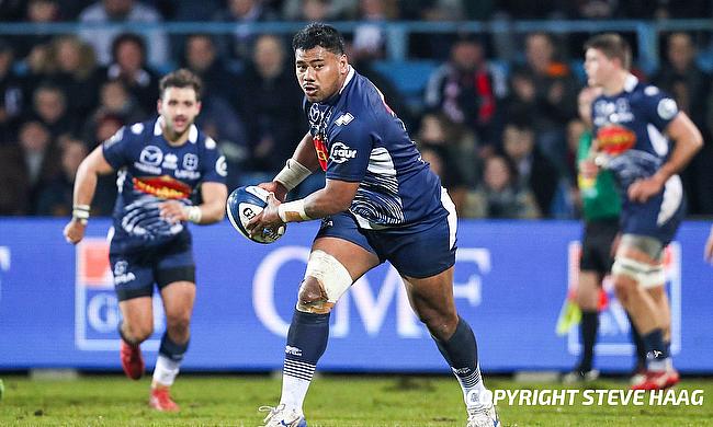 Paula Ngauamo will miss seven weeks of club rugby for Agen