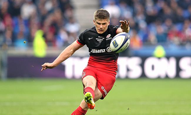 Owen Farrell led from the front for Saracens