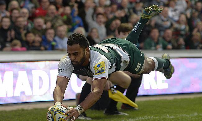 Telusa Veainu was one of the try-scorer for Leicester