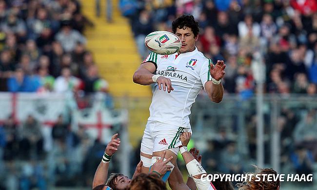 Alessandro Zanni has played 118 Tests for Italy