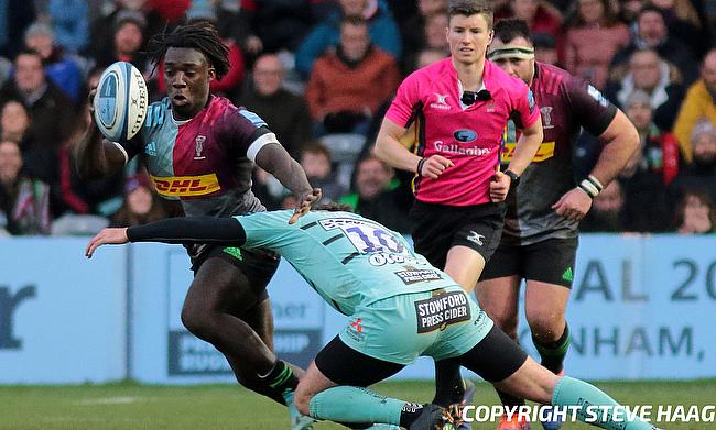 Gabriel Ibitoye of Harlequins is among the nominees