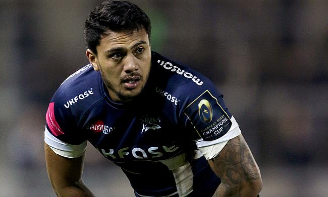 Denny Solomona was one of the try-scorer for Sale Sharks