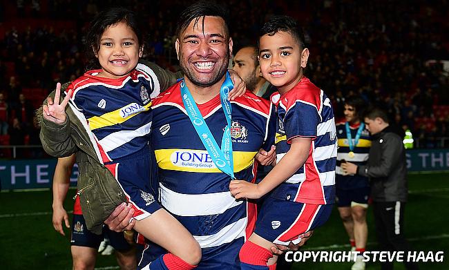 Siale Piutau was yellow-carded in the closing minutes of the game against Worcester