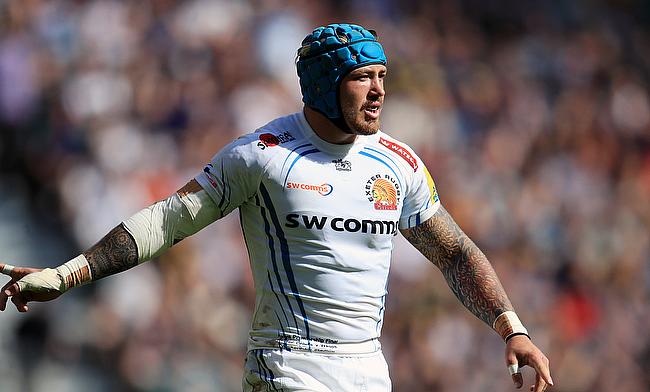 Jack Nowell scored one of Exeter's try