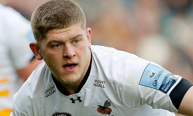 Jack Willis scored a try on his debut against Georgia