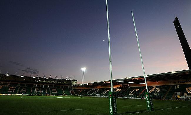 The game was scheduled to take place at Franklin's Gardens on 13th February