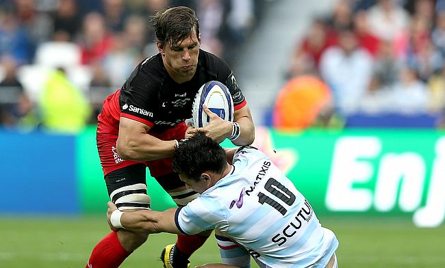 Mike Rhodes has played 106 times for Saracens