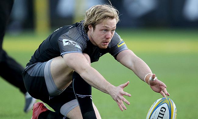 Joel Hodgson has played 147 games for Newcastle Falcons