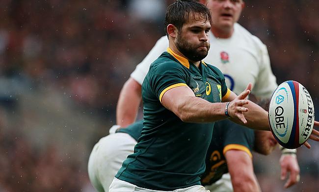 Cobus Reinach was one of the try-scorer for South Africa