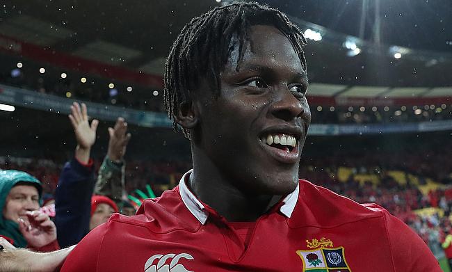 Maro Itoje (in picture) will partner with Alun Wyn Jones in second row for opening Test against South Africa in Cape Town